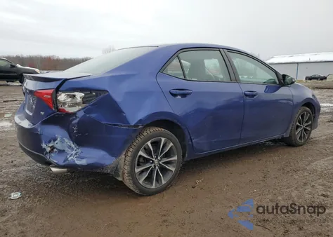 2018 Toyota Corolla L из США, поврежденный, VIN 2T1BURHE2JC023692